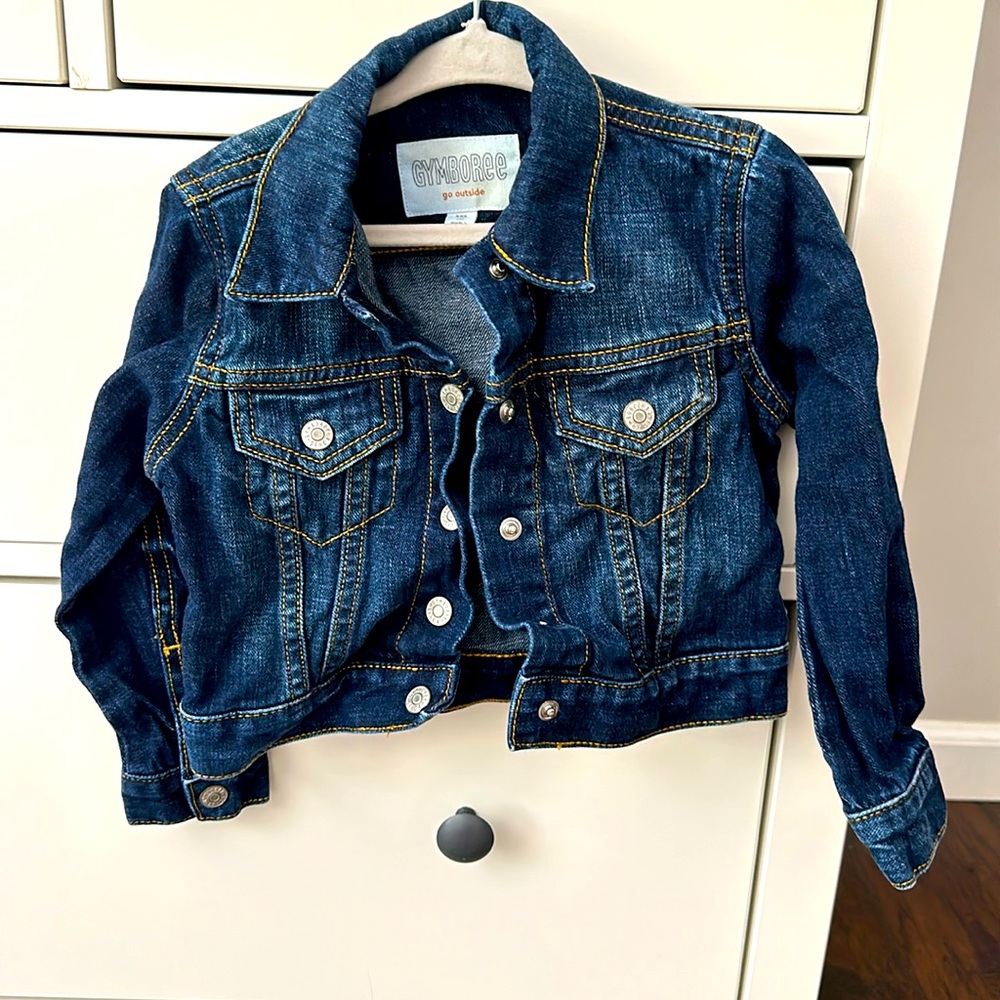 KIDS DENIM JACKET GYMBOREE XXS SIZE 3